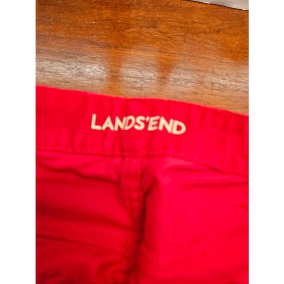 Lands End Red Corduroy Pants Womens Size 22W Straight Leg NEW TAGS - Picture 4 of 6